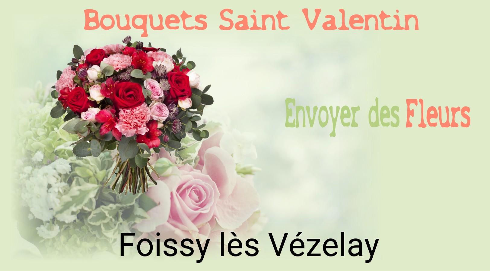 Roses de Saint-Valentin livrées à Foissy-lès-Vézelay